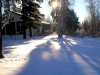 Vinter i Vårdinge by